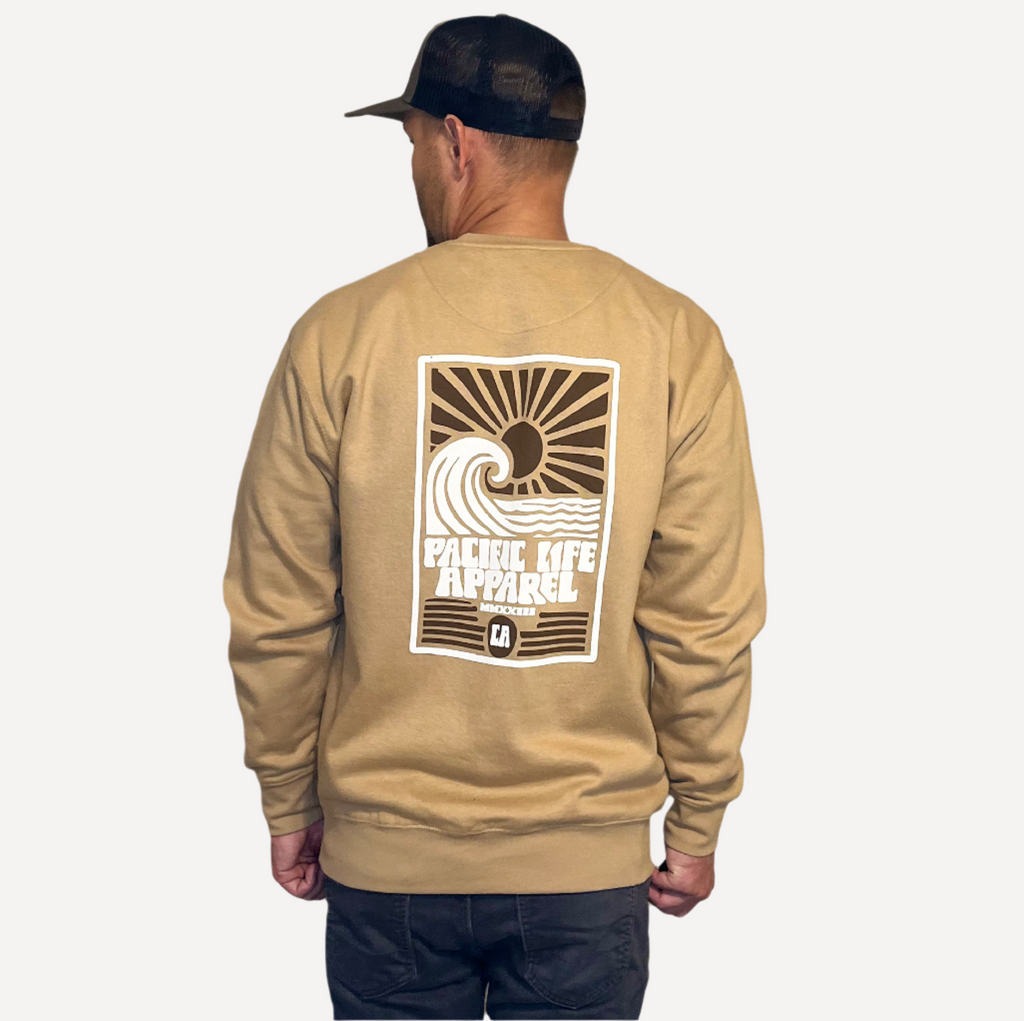 Graphic crew neck Pullover sweatshirt