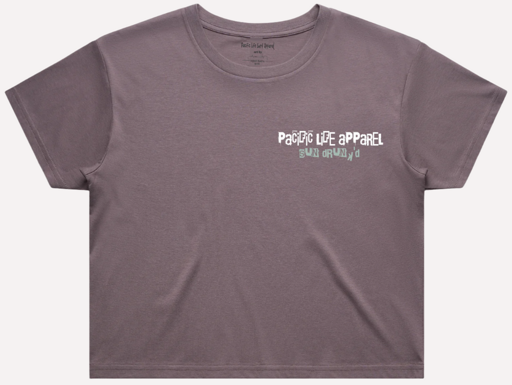 Free Mind Crop T-Shirt - Pacific Life Apparel