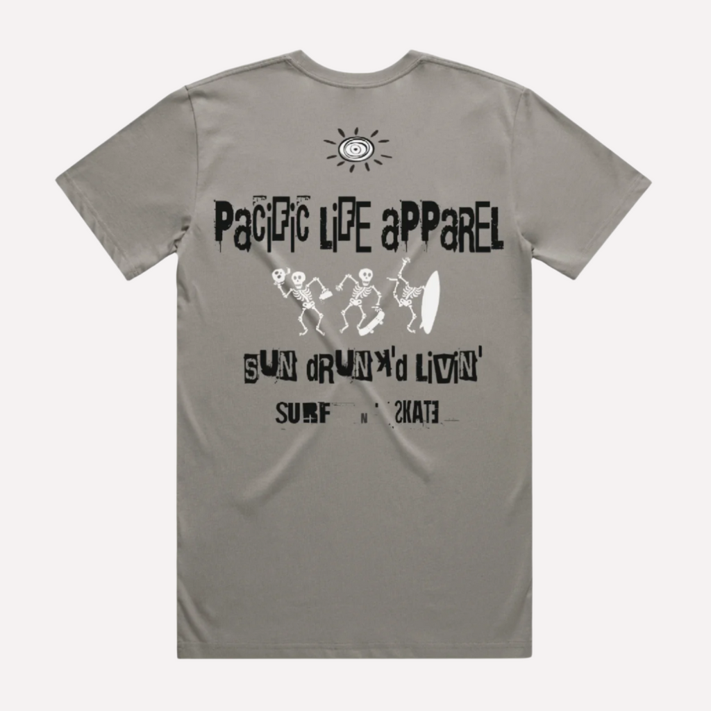 Skeleton Short Sleeve T-Shirt - Pacific Life Apparel